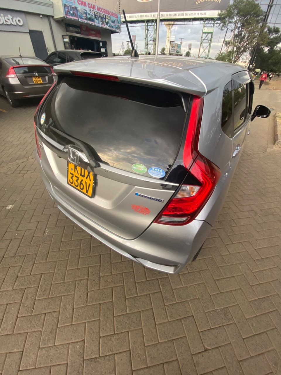Honda Fit Hybrid — Rear view