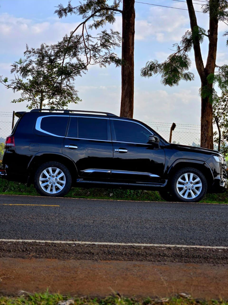 Toyota Land Cruiser V8 — Side view