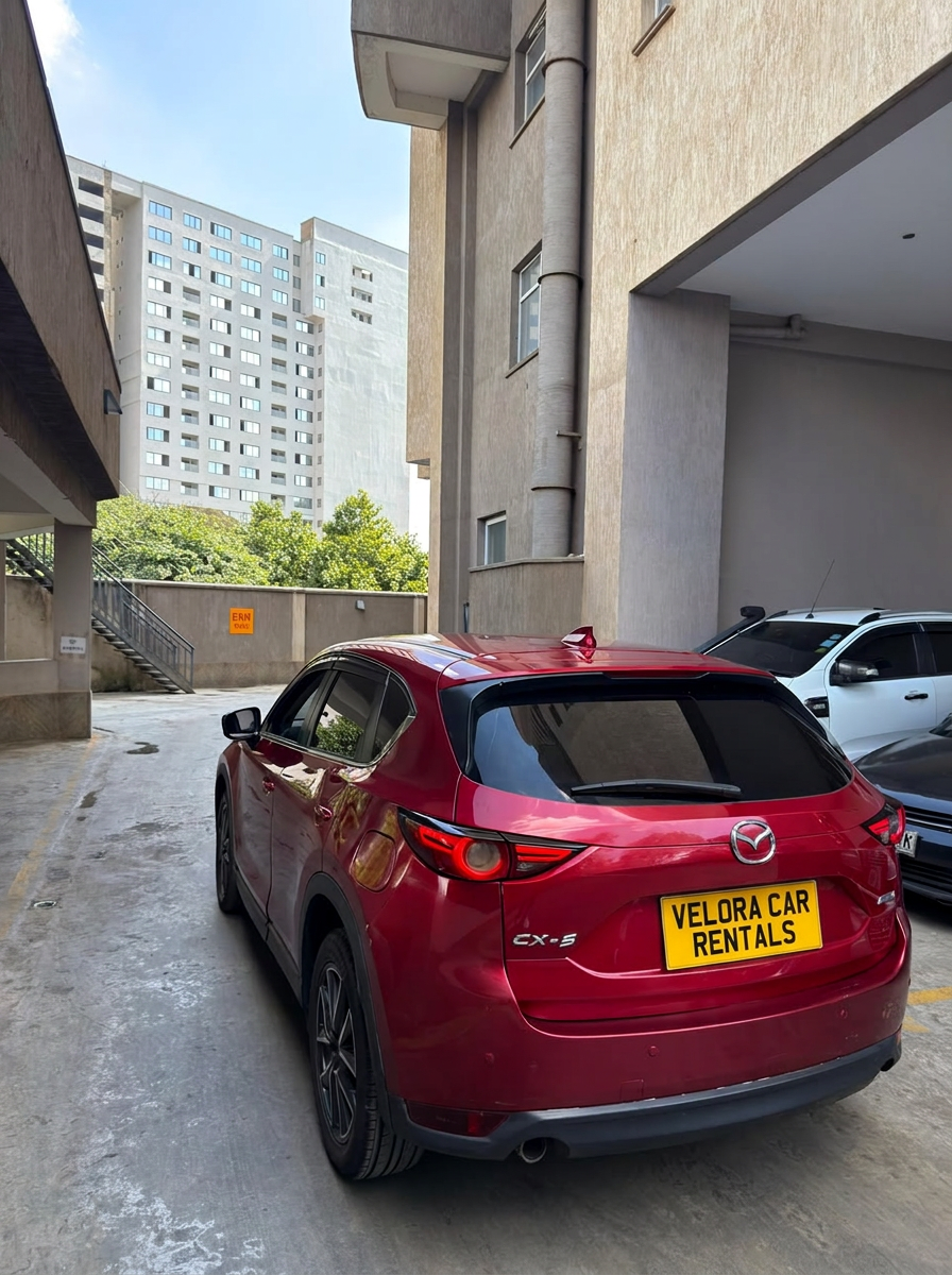 Mazda CX-5 — Rear view