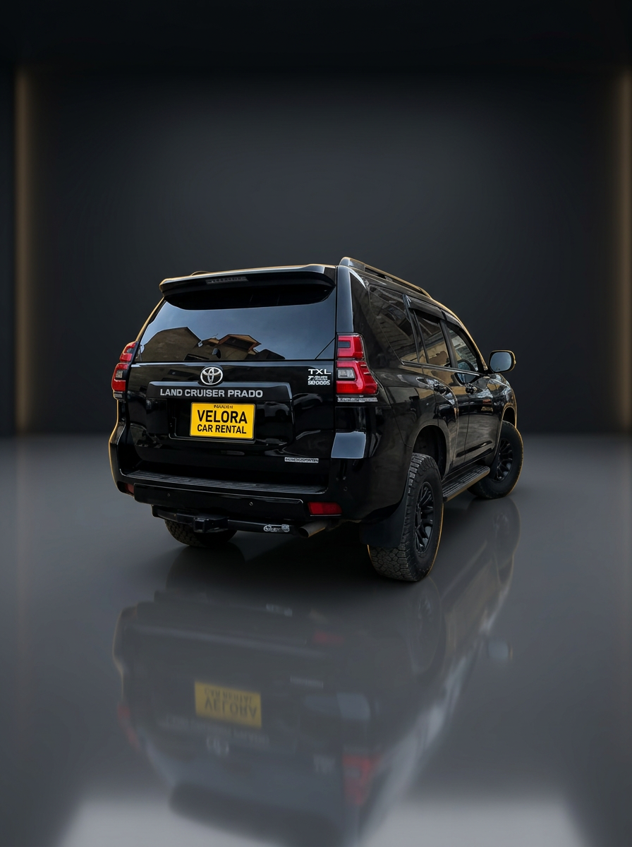 Toyota Land Cruiser Prado TXL — Rear view