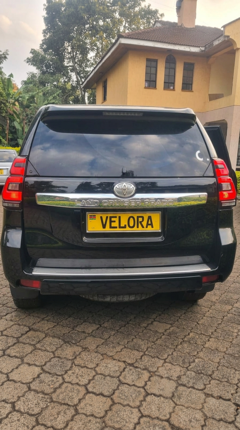 Toyota Land Cruiser Prado VXL — Rear view